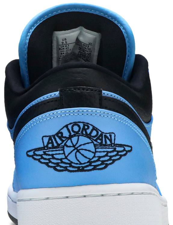 Air Jordan 1 Low 'University Blue Black'